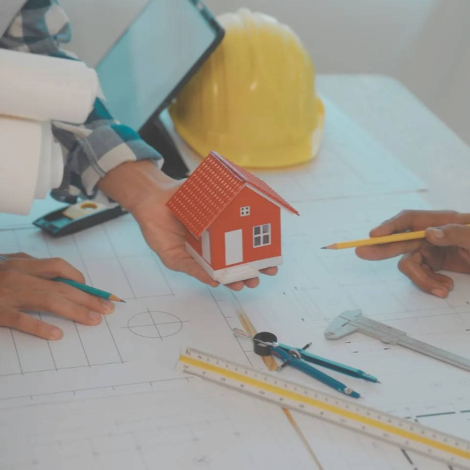General contractors at work on a Calgary renovation